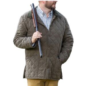 Men's Quilted Green Barn Lavenir Jacket M